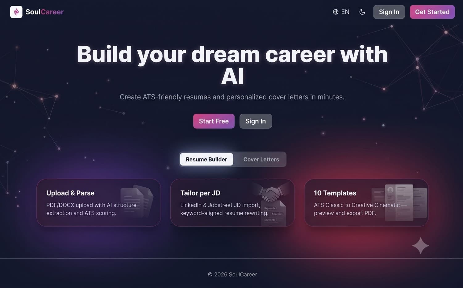 Soulcareer - Membangun Karier dengan AI